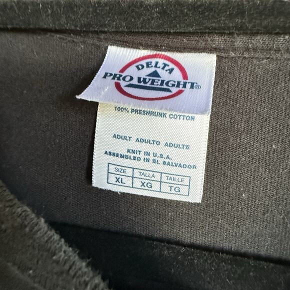 Homer Simpson Perseverance Matt Groening Funny T Shirt XL Black Short Boxy - Picture 5 of 6